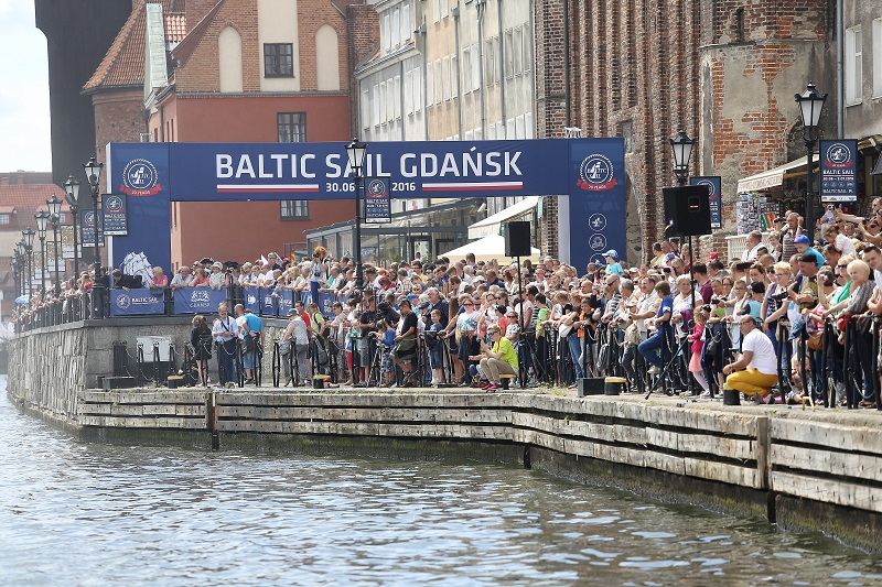 Publiczność na Baltic Sail Publiczność na Baltic Sail